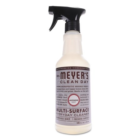 MRS. MEYERS CLEAN DAY Cleaners & Detergents, 16 oz Spray Bottle, Lavender, 6 PK 663011